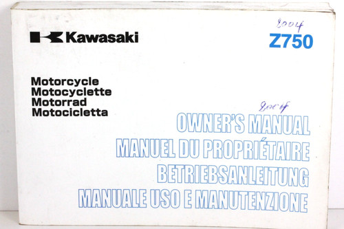 Kawasaki z750 zr750j owners - z750,