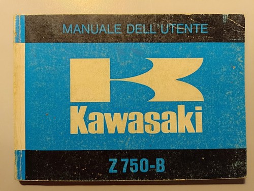 Kawasaki z750 manuale - kawasaki,