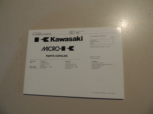 Parts catalog kawasaki z750 - .,